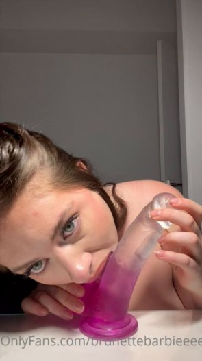 Onlyfans - Lexi Winters @brunettebarbieeeee - Dildo Blowjob POV SD 720p - 2025